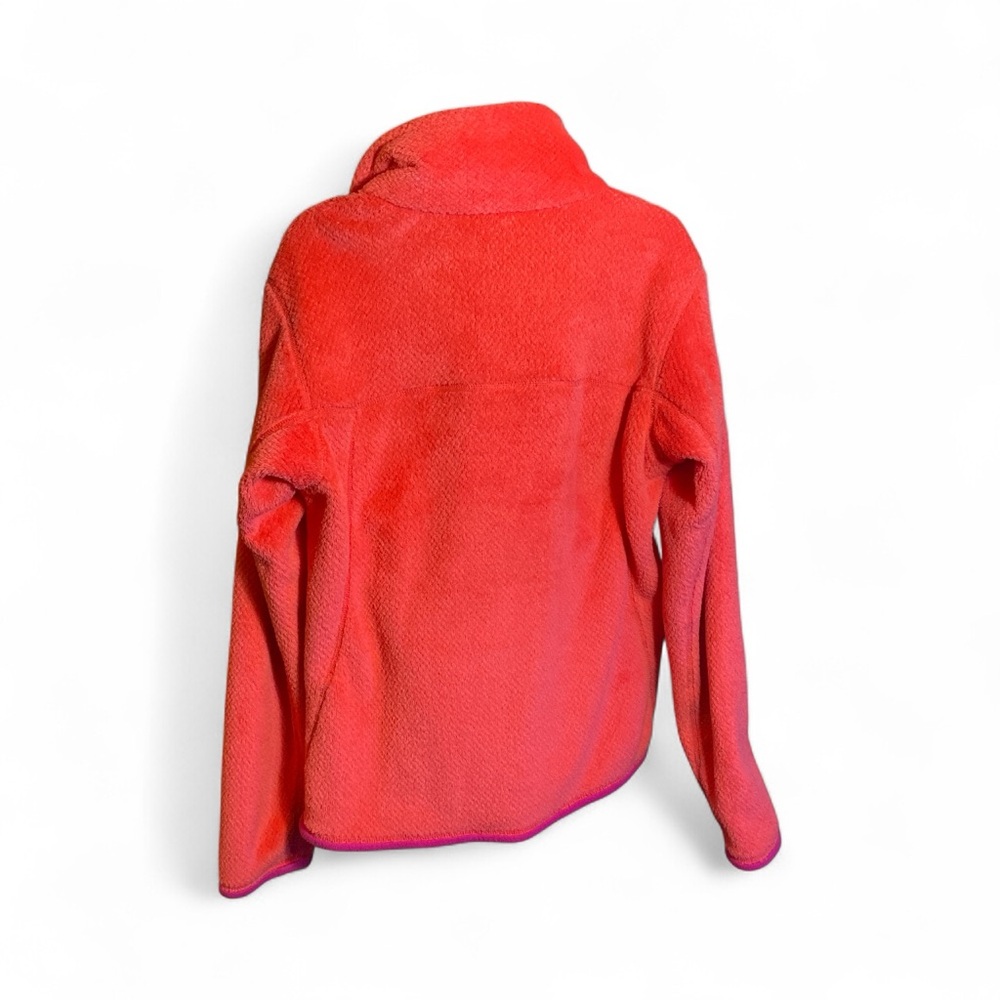 Patagonia Women’s Synchilla Snap-T Fleece Pullover – Coral Pink/Hot Magenta S - Picture 6 of 6